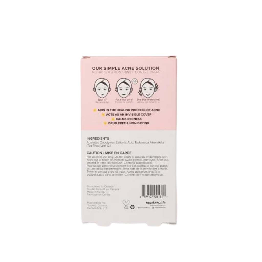 MaskerAide Spotted Daytime Clear Anti-Blemish Patches