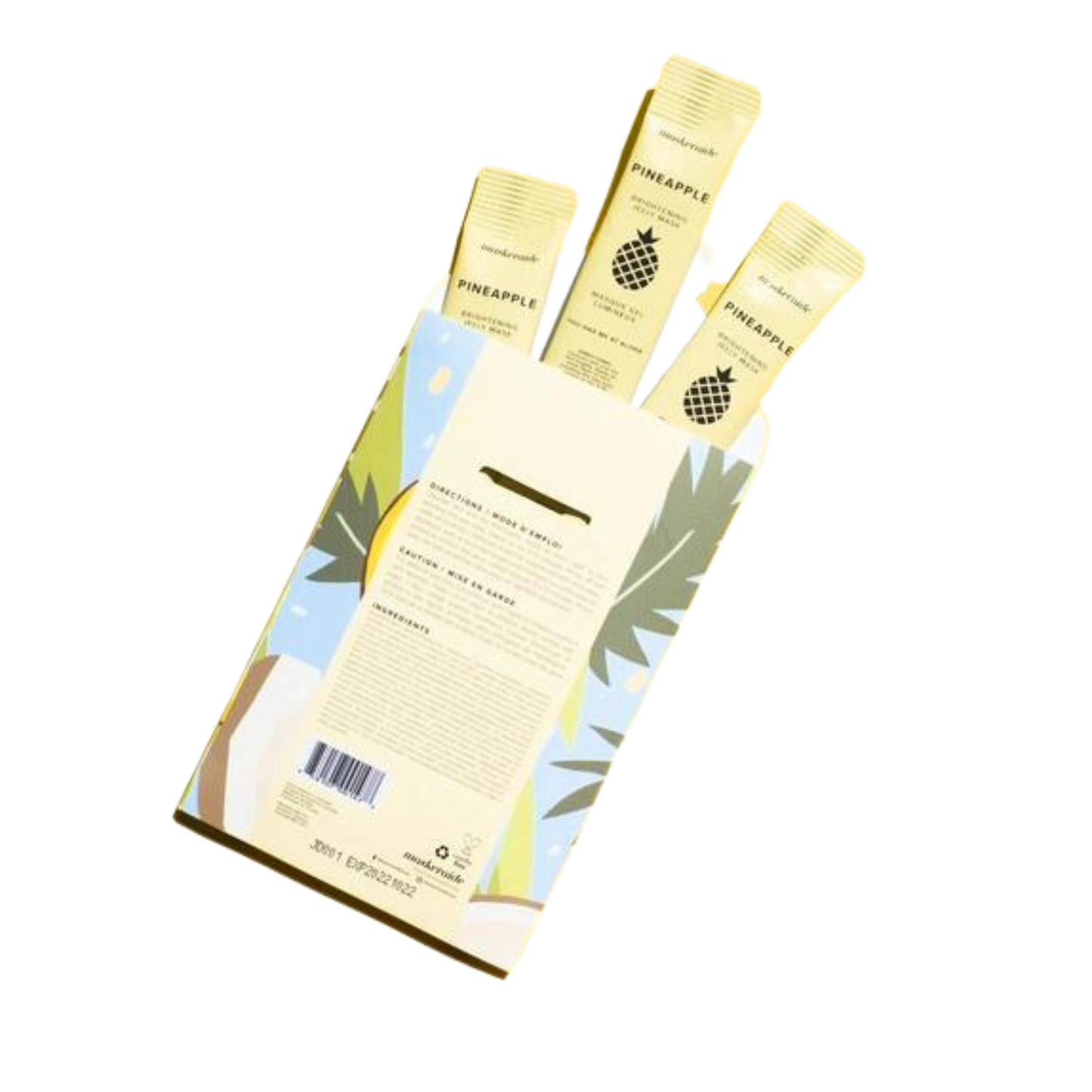 MaskerAide Pineapple Brightening Jelly Mask | Sleeve 3pk