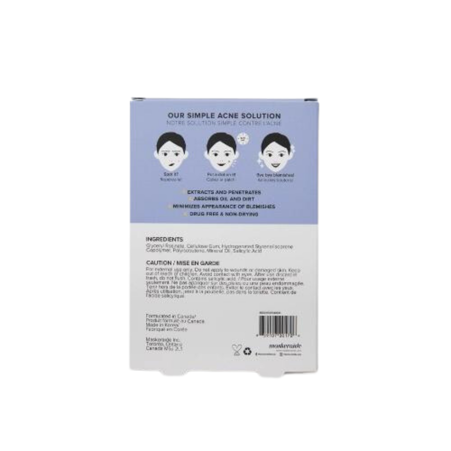 MaskerAide Spotted Nighttime Hydrocolloid Anti-Blemish Patches