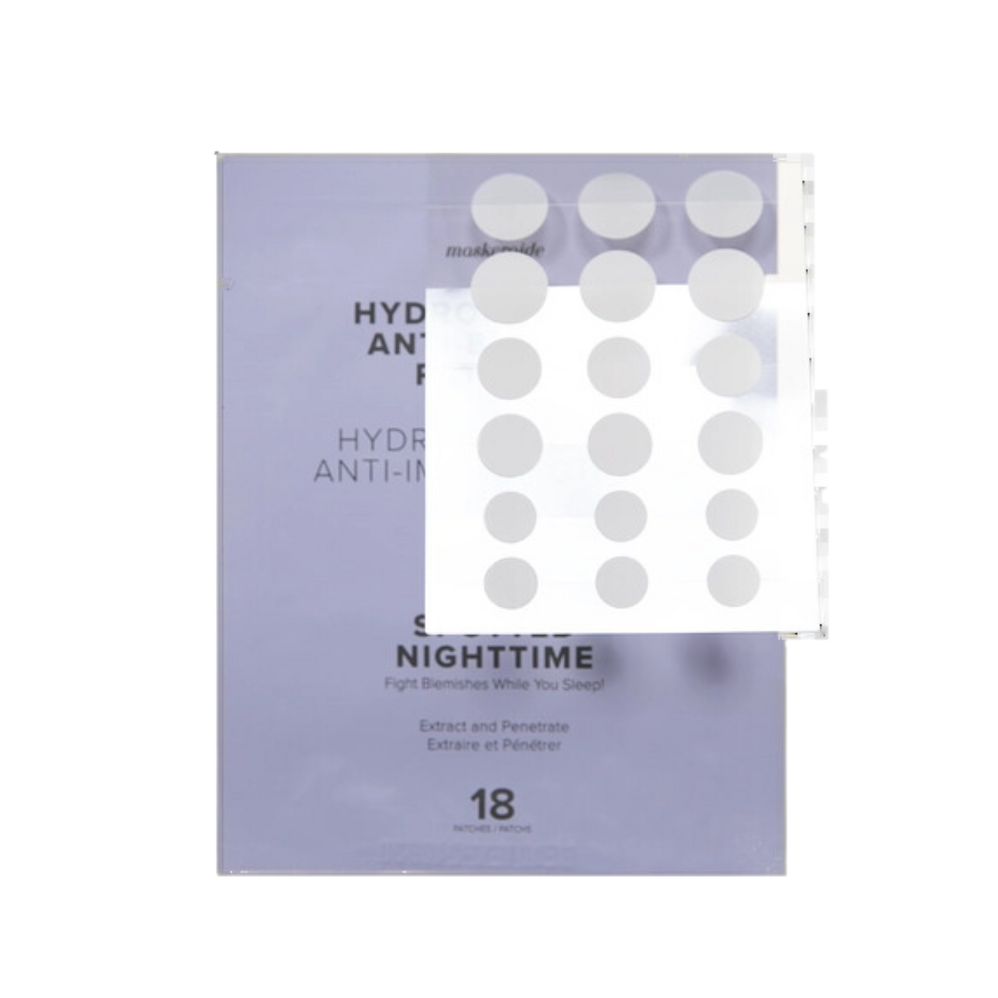 MaskerAide Spotted Nighttime Hydrocolloid Anti-Blemish Patches
