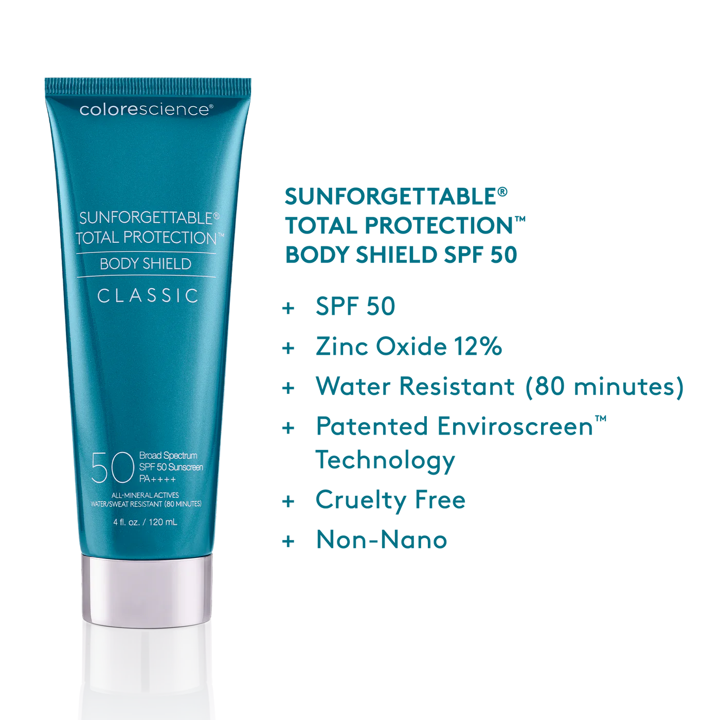Colorescience Sunforgettable® Total Protection® Body Shield Classic SPF 50