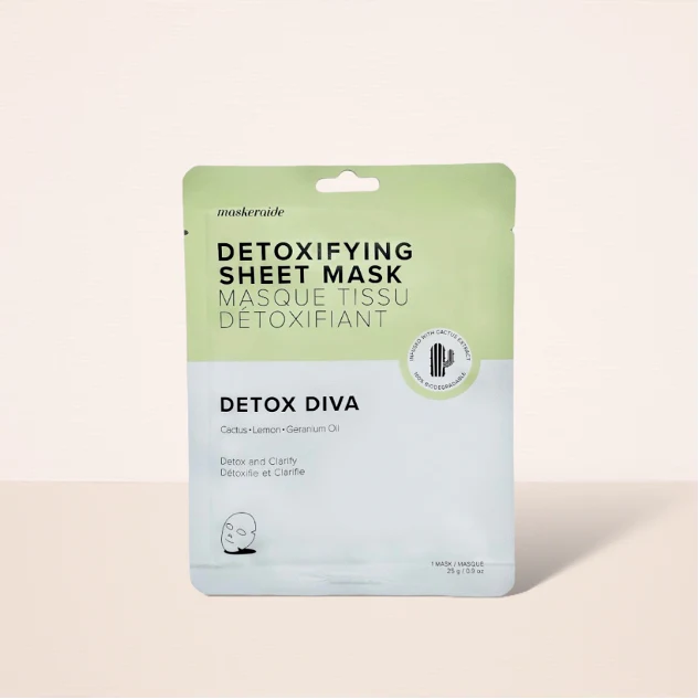 MaskerAide Detox Diva Detoxifying Sheet Mask