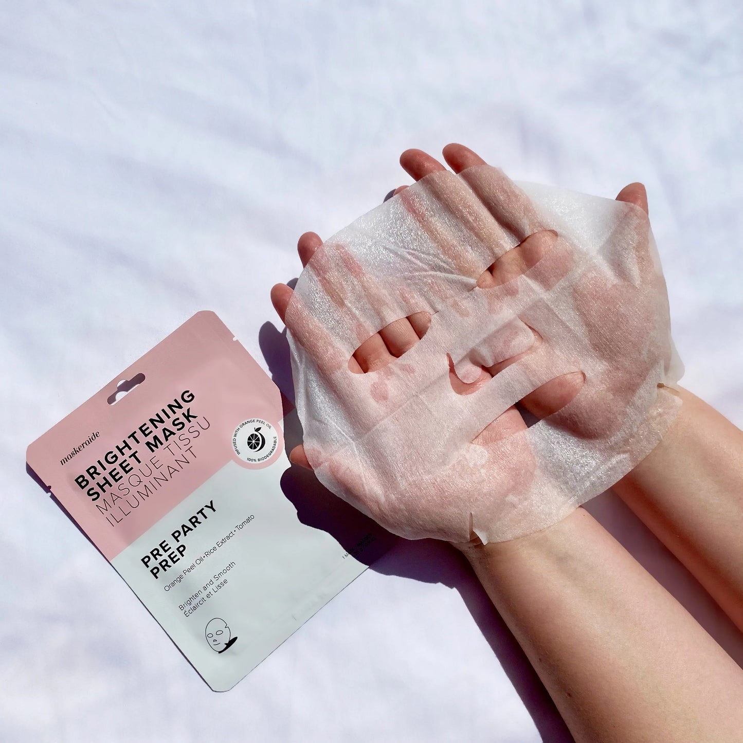 MaskerAide Pre Party Prep Brightening Sheet Mask